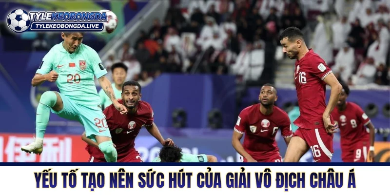 Yếu tố tạo nên sức hút của giải vô địch châu Á