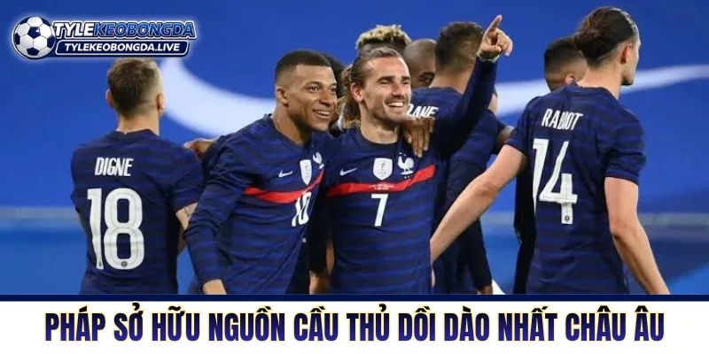 Bóng Đá Pháp - Sức Mạnh Và Bản Lĩnh Của Một Quân Vương 5 Pháp sở hữu nguồn tài nguyên cầu thủ dồi dào nhất châu Âu
