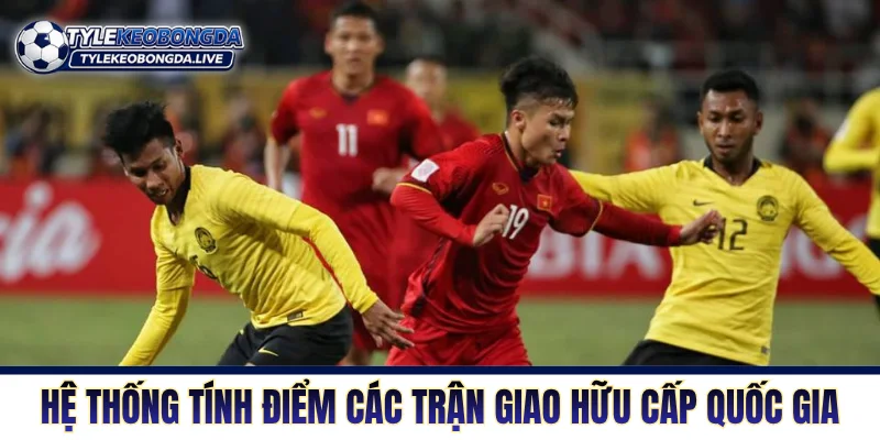 Hệ thống tính điểm các trận giao hữu ĐTQG của FIFA
