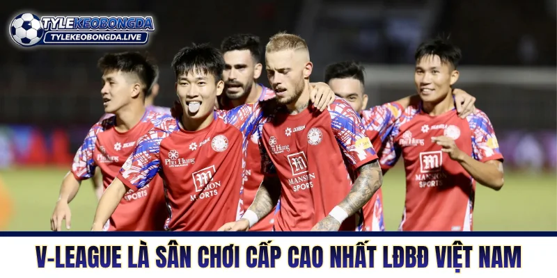 V-League là sân chơi cấp cao nhất LĐBĐ Việt Nam
