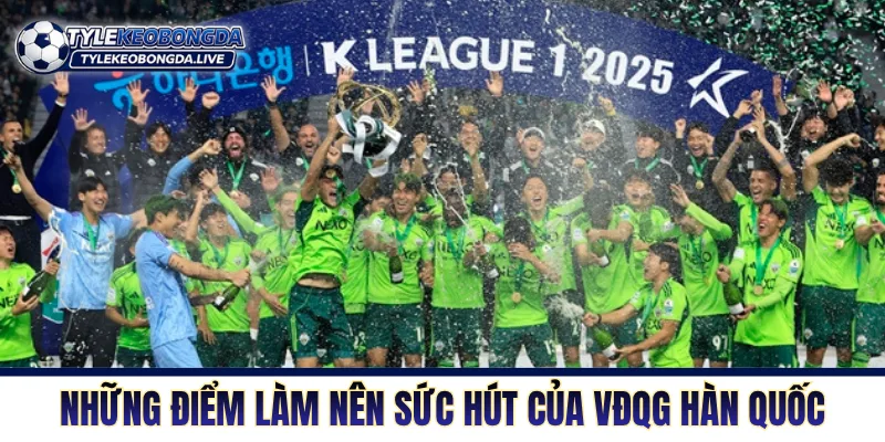 Những điểm làm nên sức hút của giải VĐQG Hàn Quốc