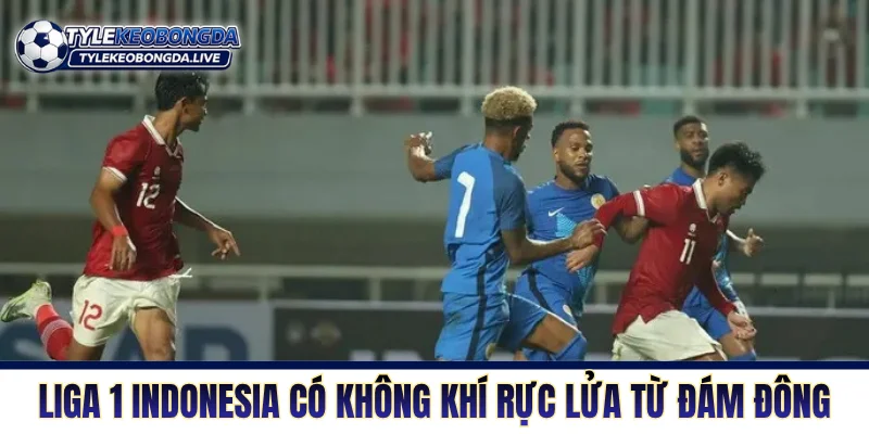 VĐQG Indonesia - “Cối Xay” Huấn Luyện Viên Và Ngoại Binh 7 VĐQG Indonesia có không khí rực lửa từ đám đông